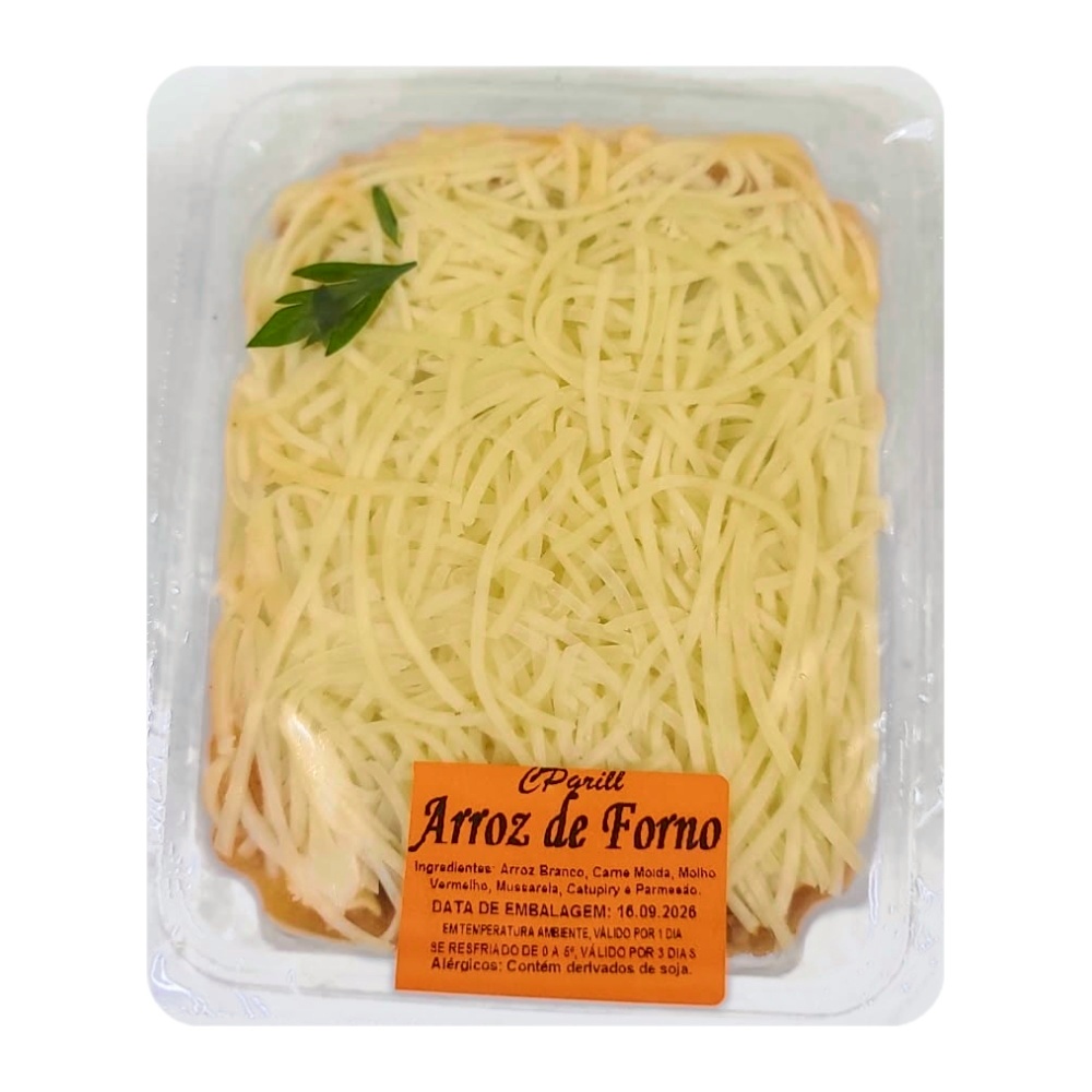 Arroz de Forno c/ Carne Moída