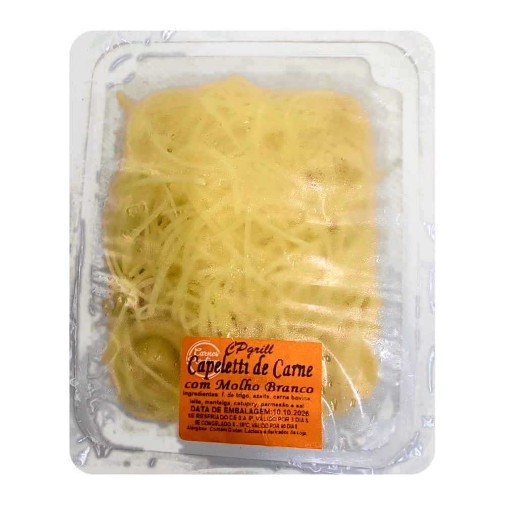 Capeletti de Carne ao Molho Branco – 850 g