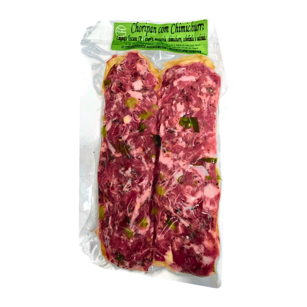 Choripan com chimichurri (pacote com 2 unidades, ~500 g)