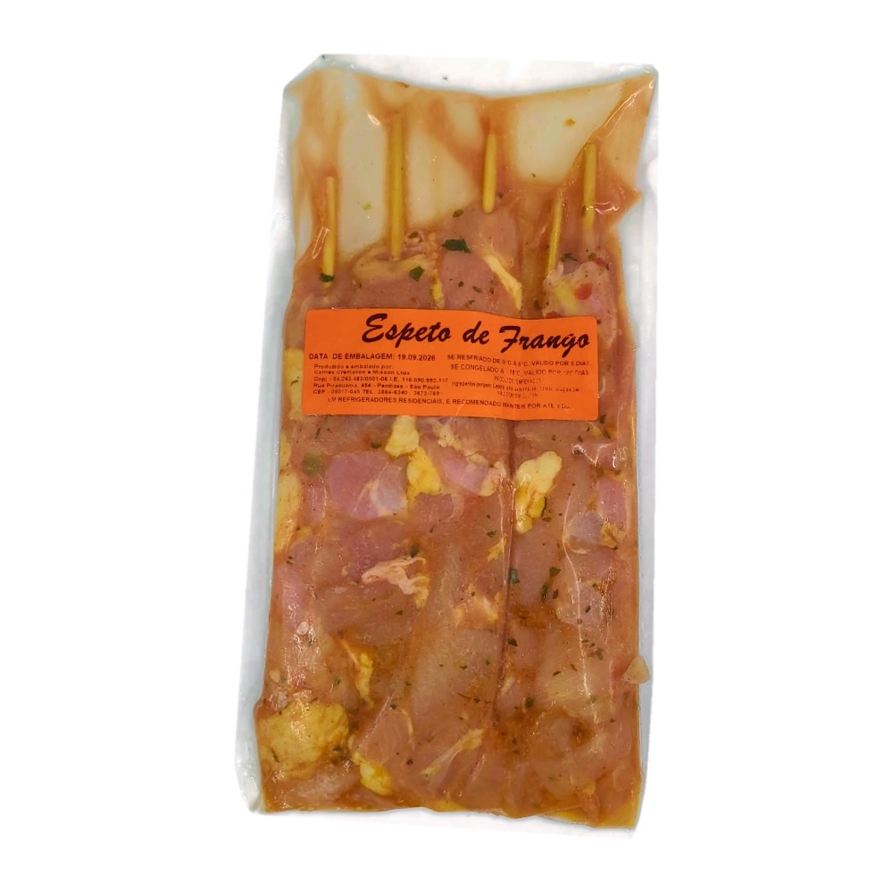 ESPETINHO DE FRANGO - 550g