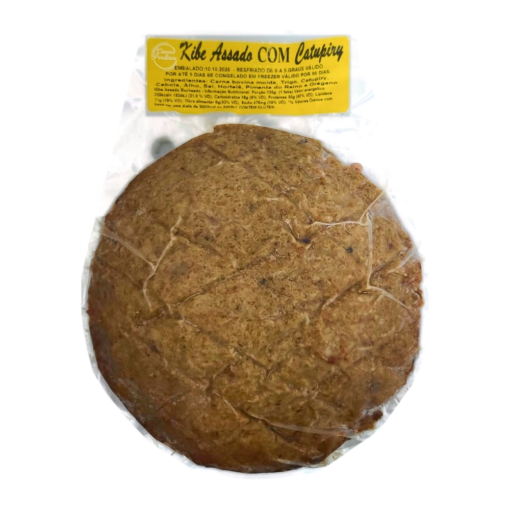 Kibe Assado Recheado com Catupiry (~850 g)
