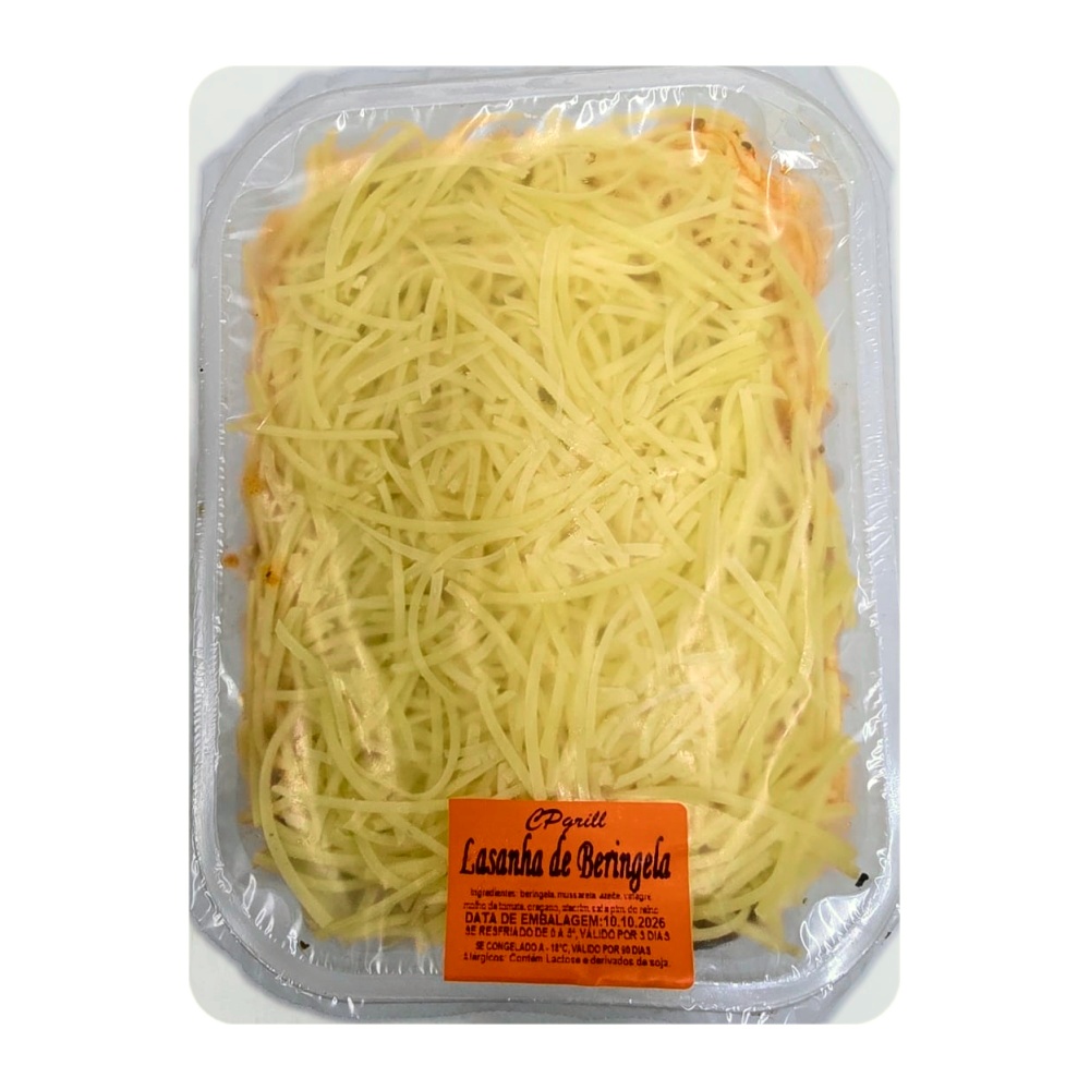 Lasanha de Berinjela ao Sugo – 850 g