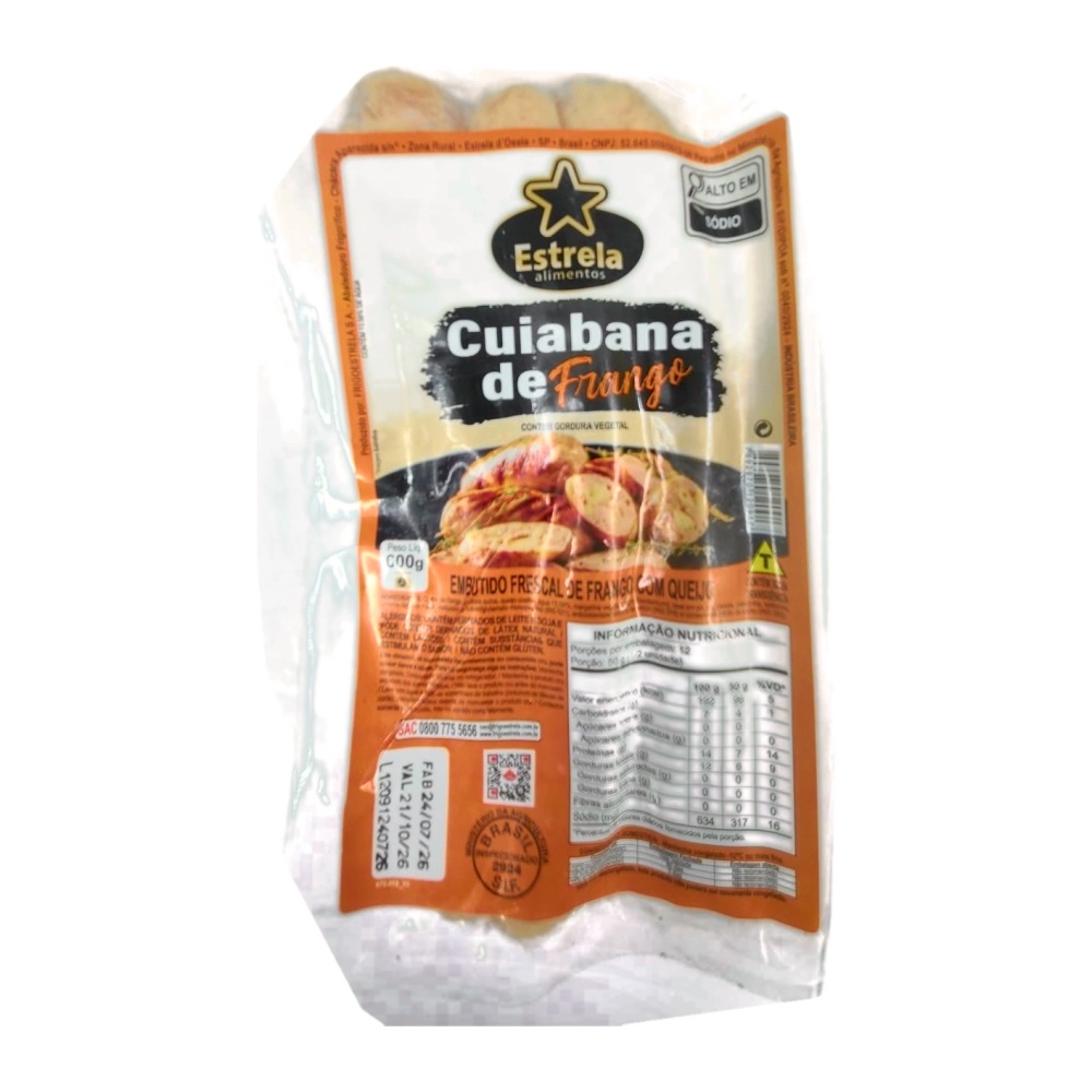 LINGUIÇA CUIABANA DE FRANGO