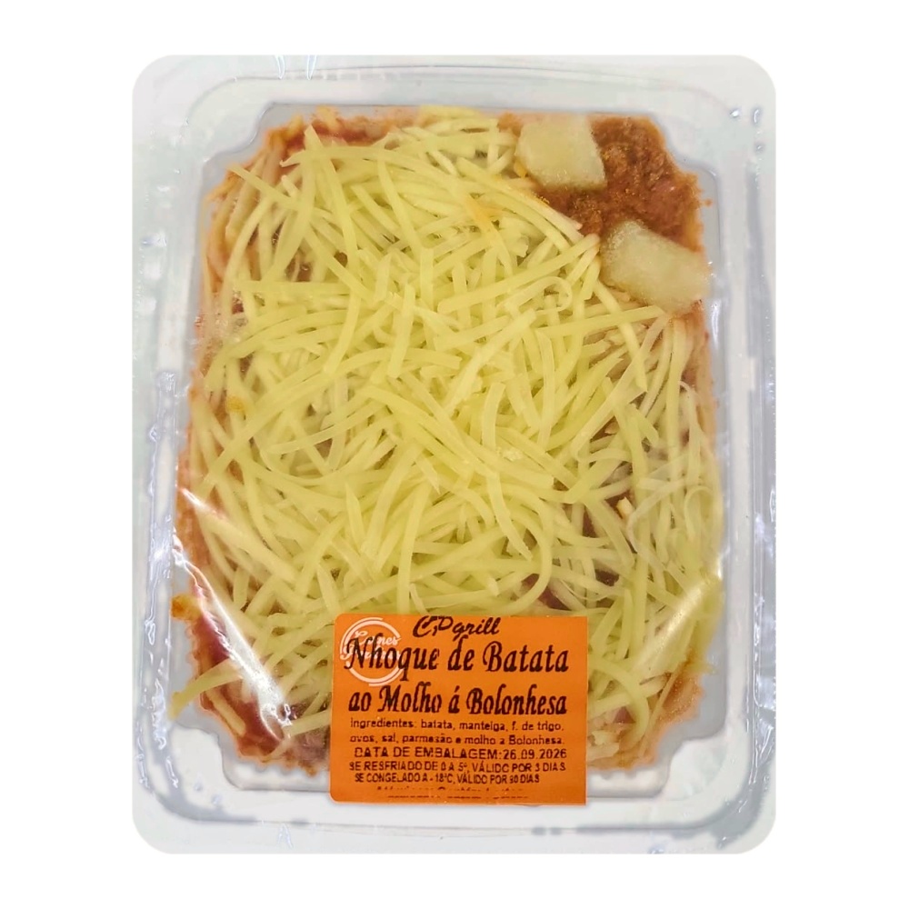 Nhoque de Batata ao Molho à Bolonhesa