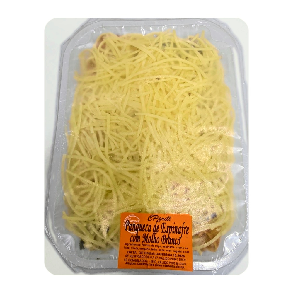 Panqueca de Espinafre com Ricota – 750 g