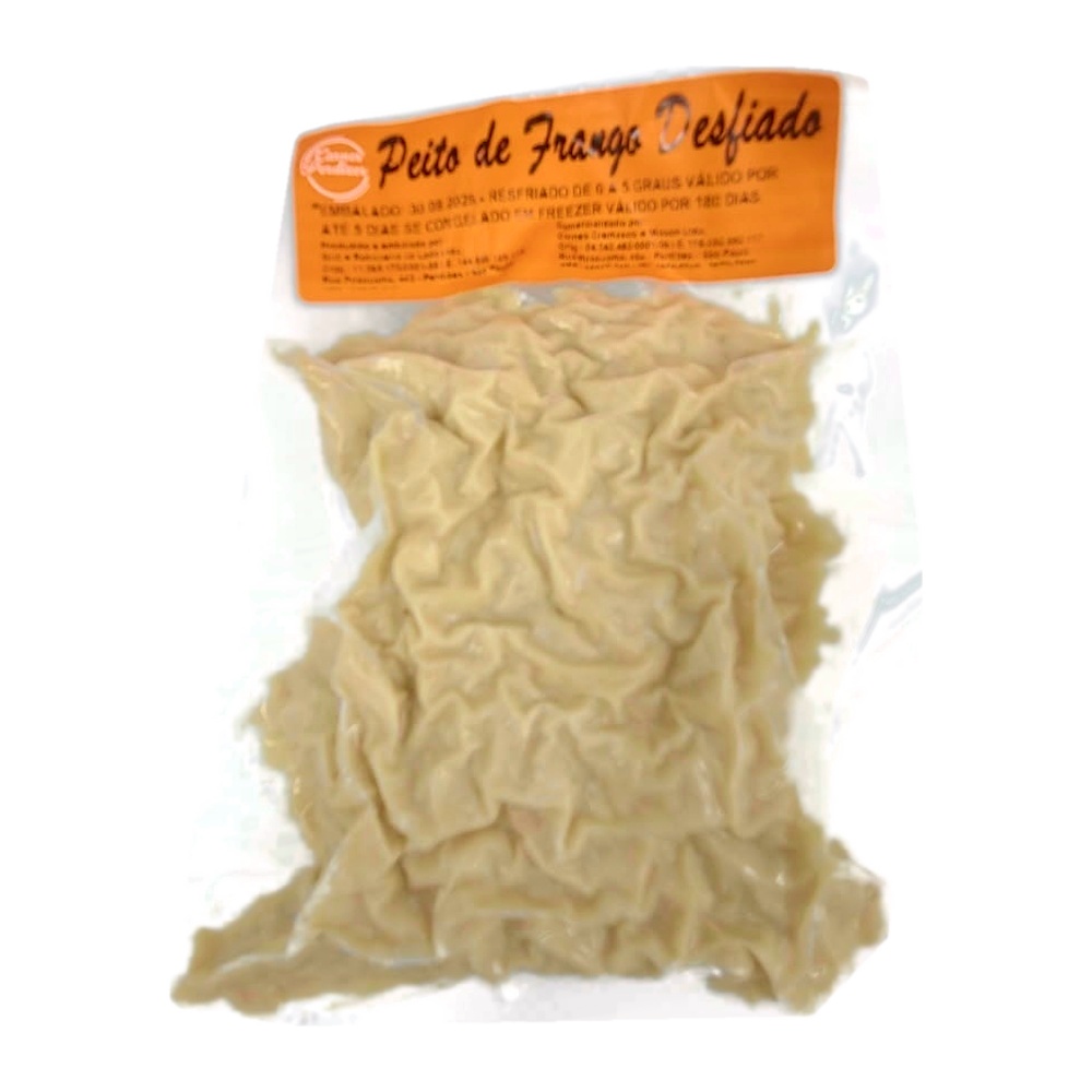 Peito de Frango Desfiado (bandeja ~200 g)