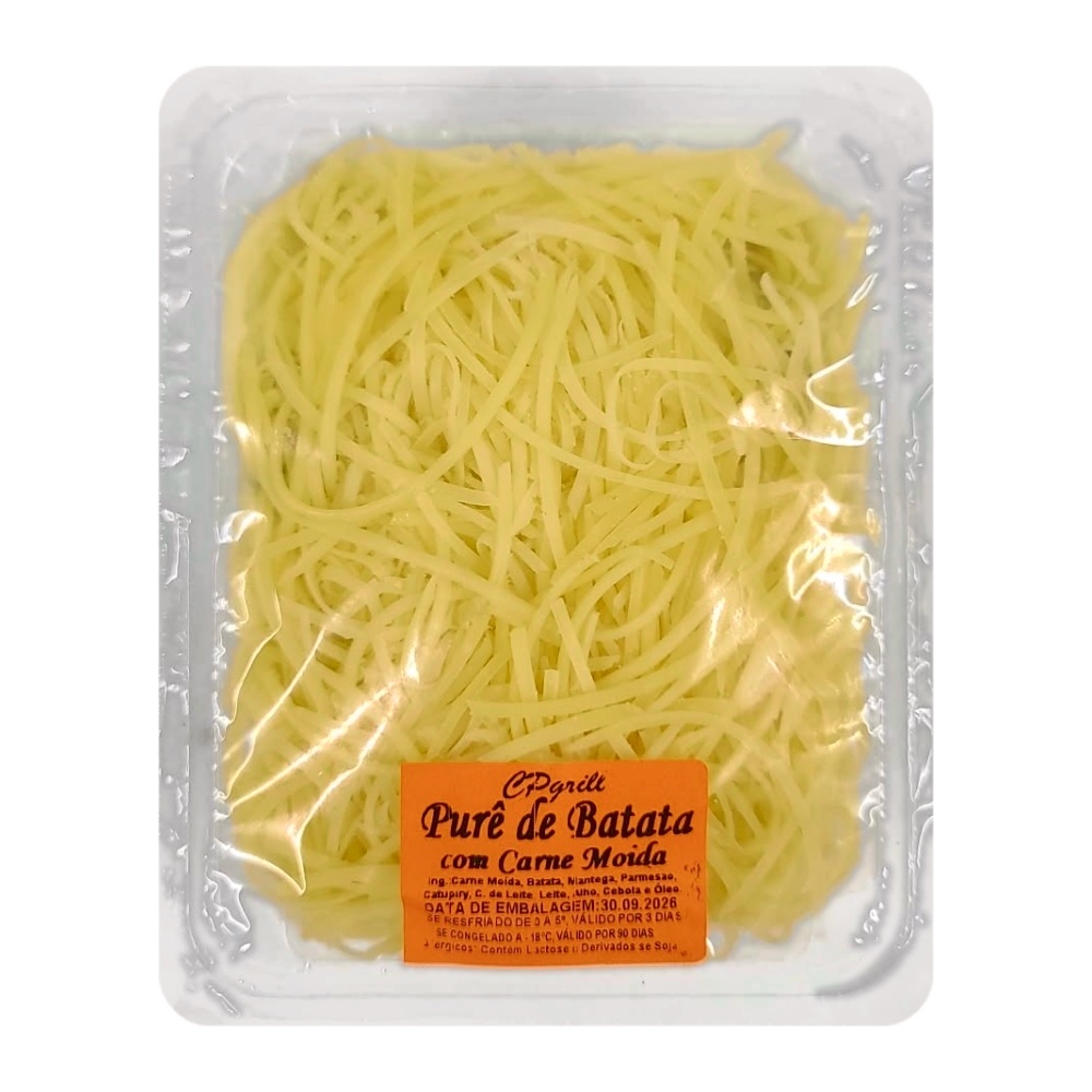 Purê de Batata com Carne Moída