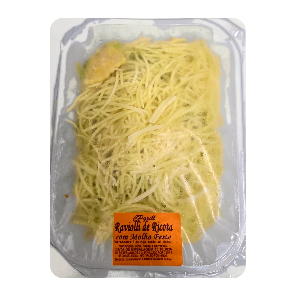 Ravioli ao Molho Pesto – 850 g