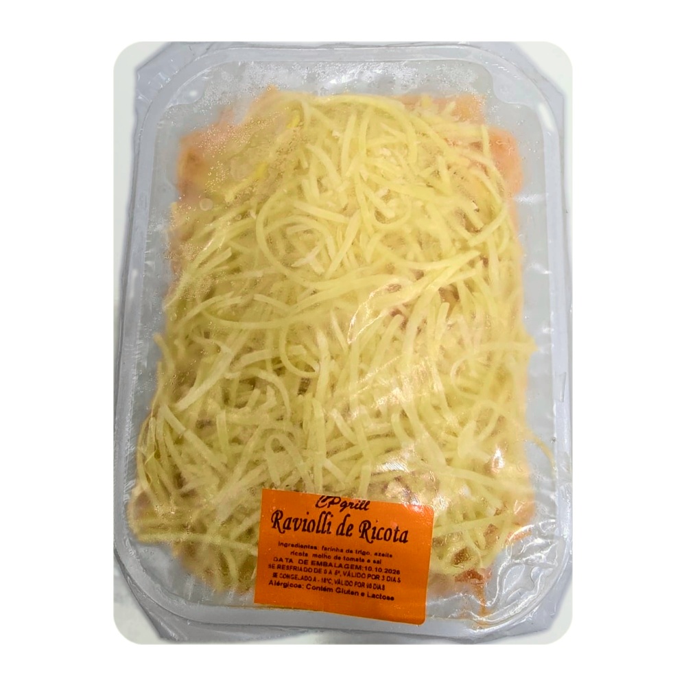Ravioli de Ricota ao Sugo – 850 g