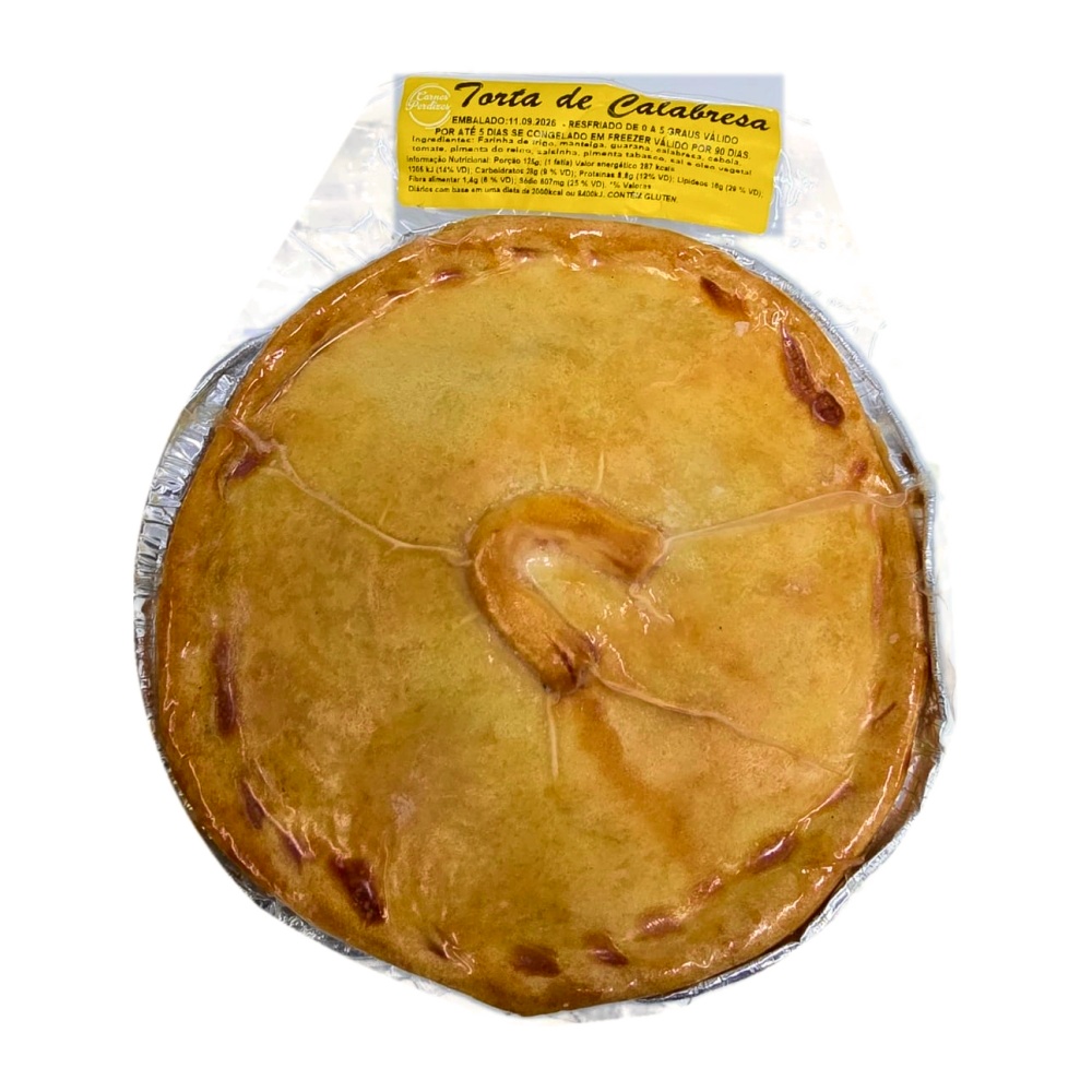 Torta de Calabresa (~850 g)