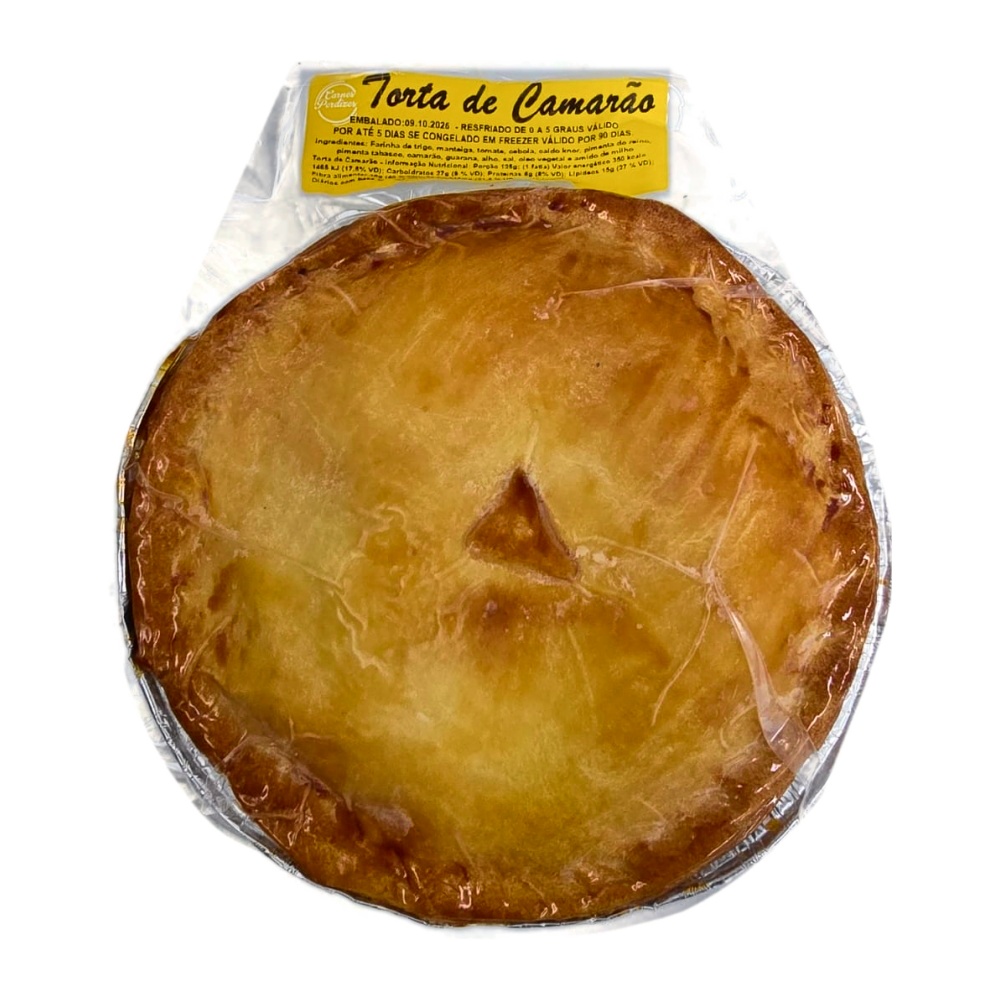 Torta de Camarão (~850 g)