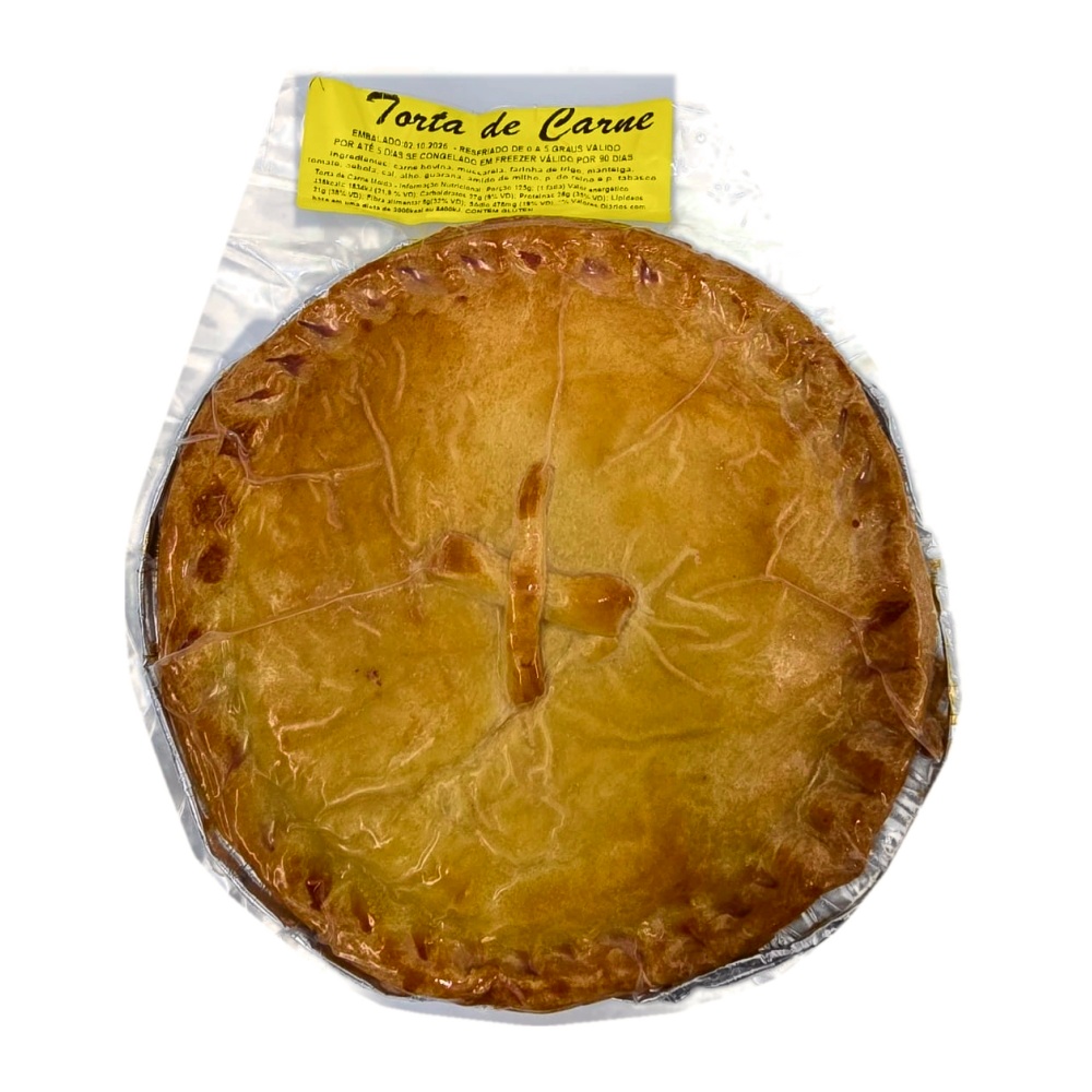 Torta de Carne Moída com Queijo (~850 g)